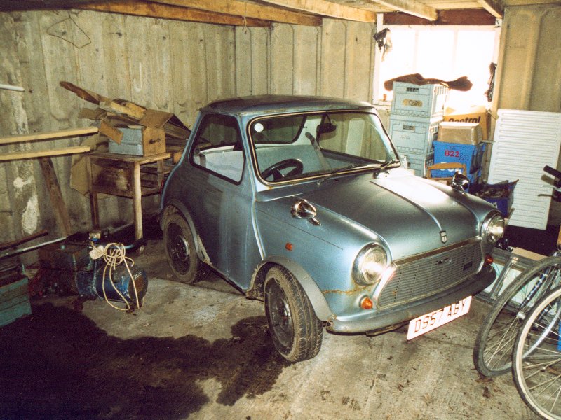 Mini Taking Up No Space In Garage